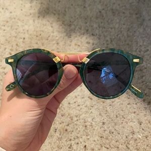 Green & Gold Krewe Sunglasses
